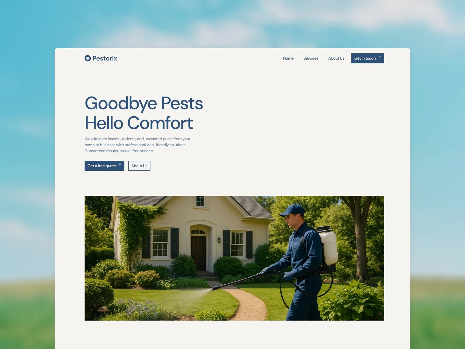 Websites die verkaufen. Beispiel
